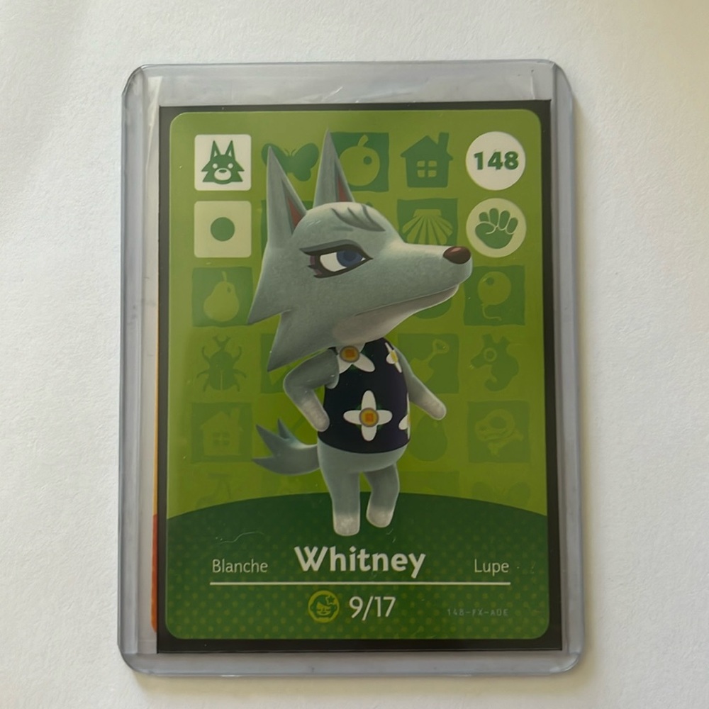 Animal Crossing Amiibo Card - Whitney